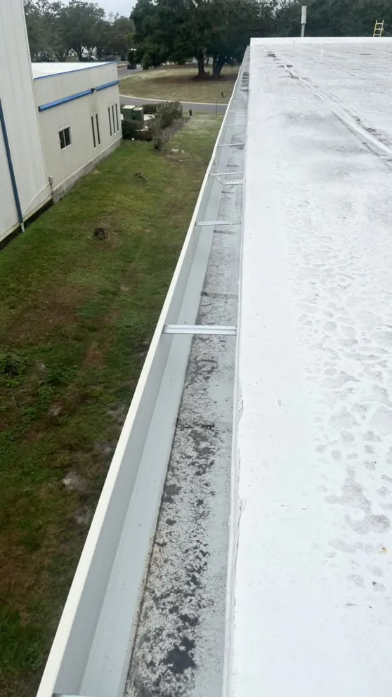 Slide of Gutter Be Clean