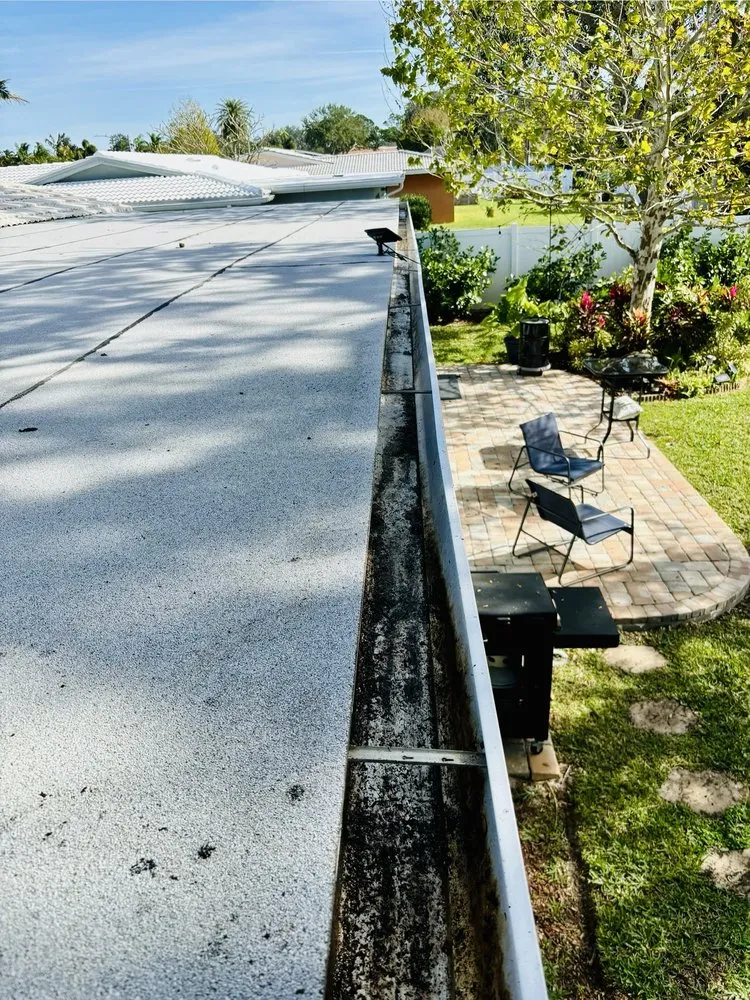 Slide of Gutter Be Clean