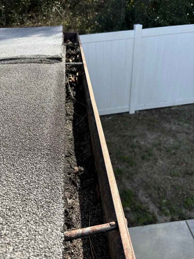 Slide of Gutter Be Clean