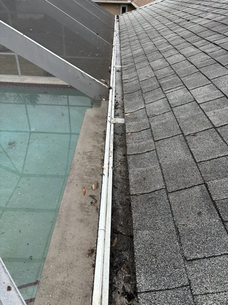 Slide of Gutter Be Clean