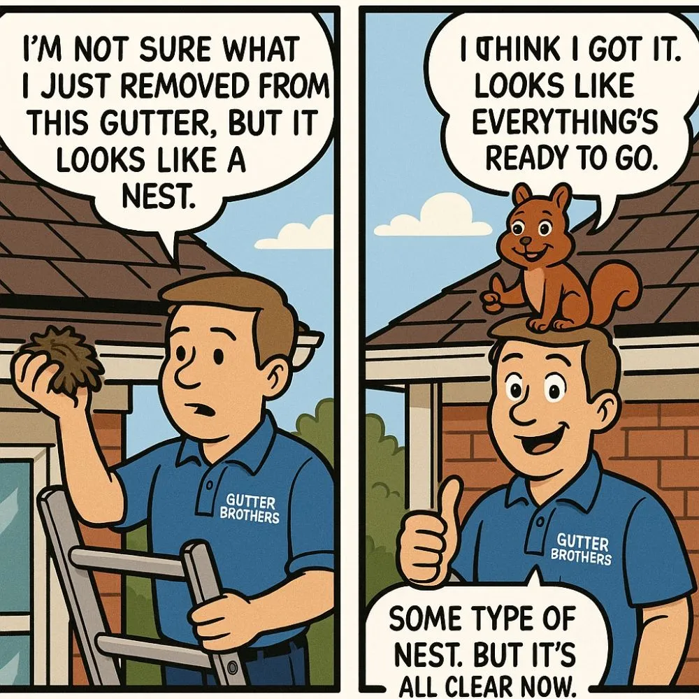 Slide of Gutter Brothers