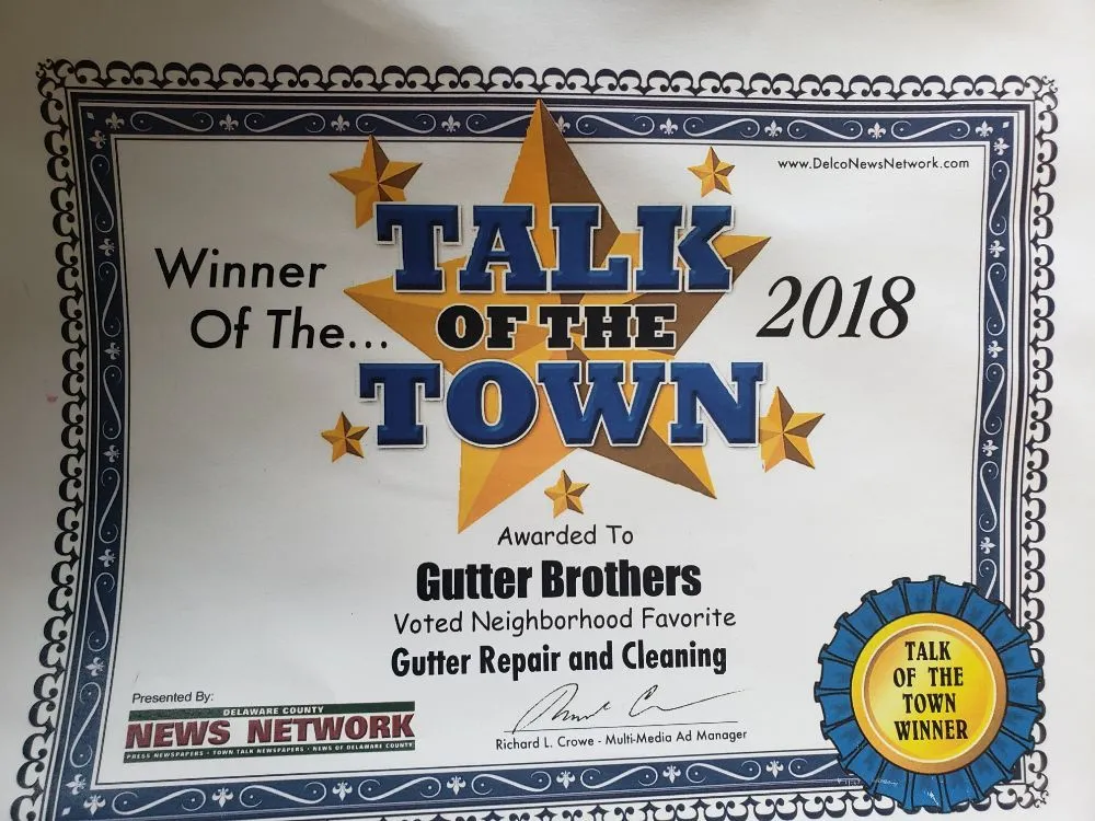 Slide of Gutter Brothers