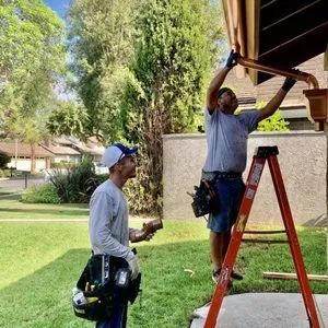 Professional flat roof repair in Corona Del Mar, CA by Gutter Builders Newport Beach