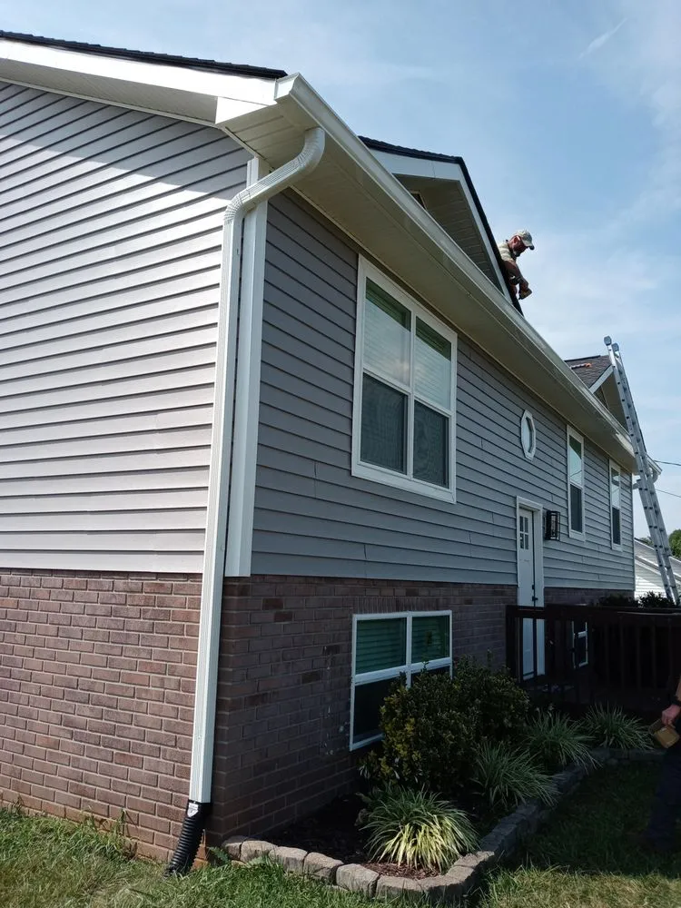 Slide of Gutter Done