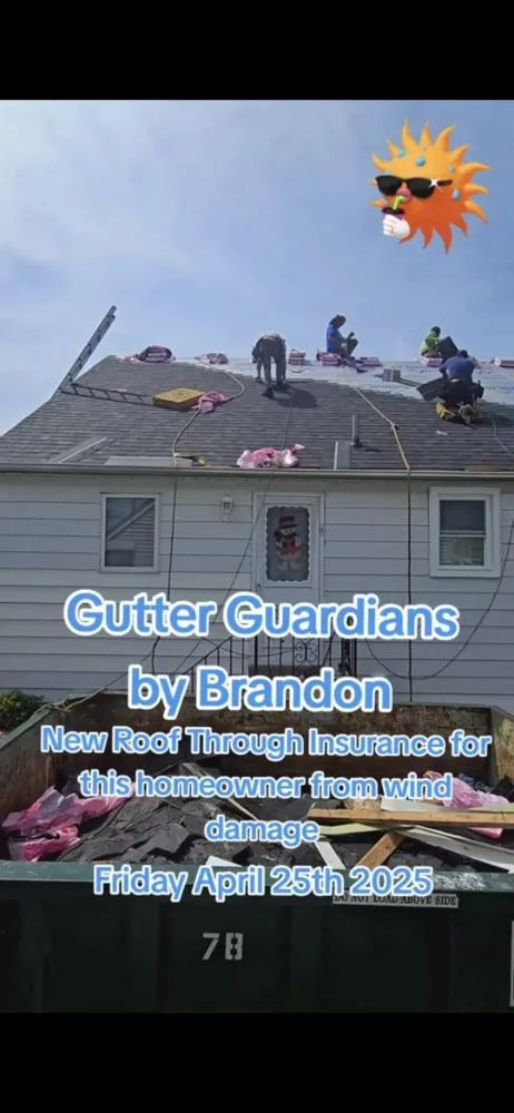 Slide of Gutter Guardians By Brandon