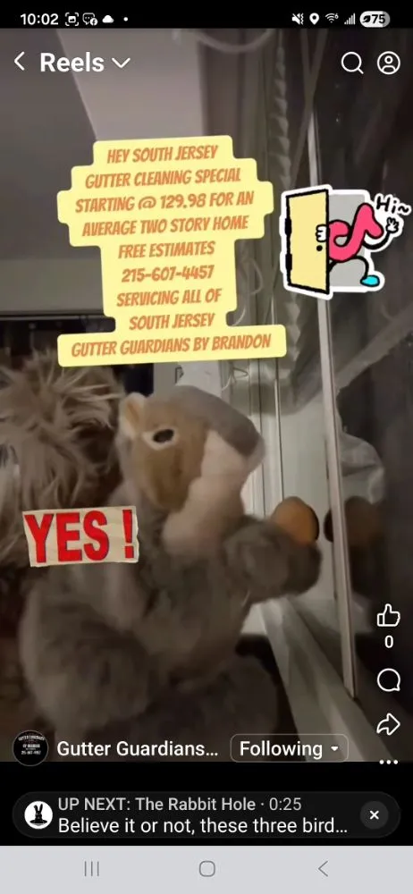 Slide of Gutter Guardians By Brandon