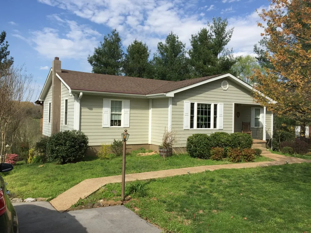 Slide of Gutter Helmet of Cookeville