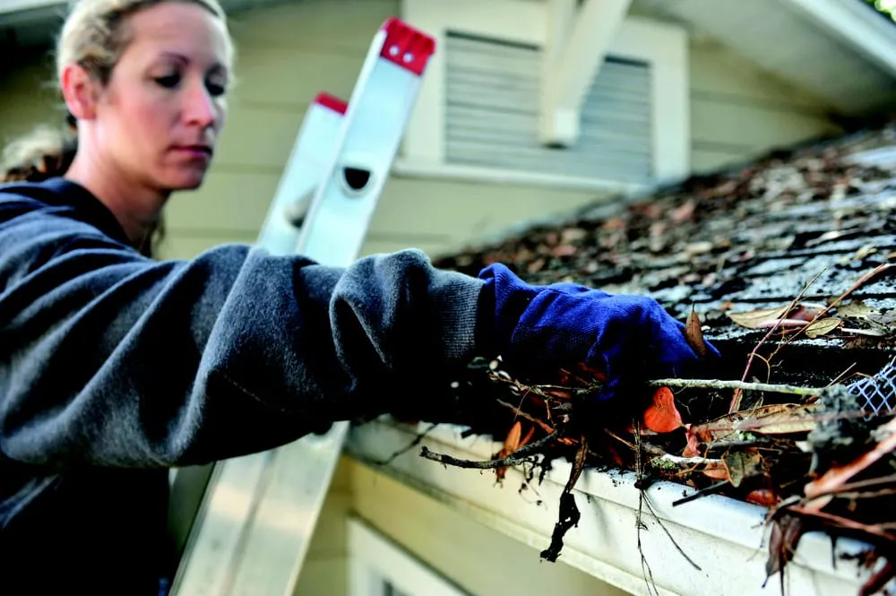 Slide of Gutter Helmet
