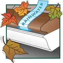 Slide of Gutter Helmet