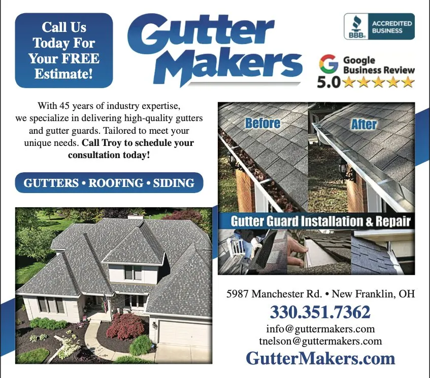 Licensed metal roofing installation for fast service in Akron Ohio, OH by Gutter Makers