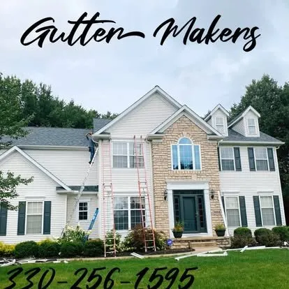Reliable roof leak repair after storm damage in Akron Ohio, OH by Gutter Makers