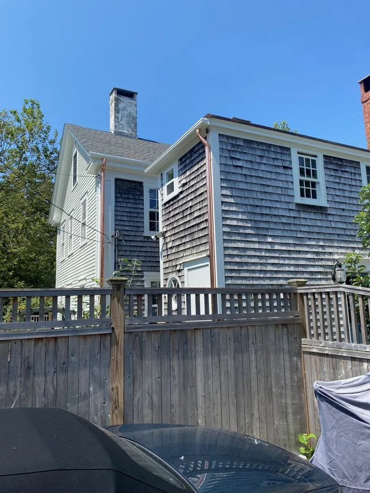 Slide of Gutter Service of New England