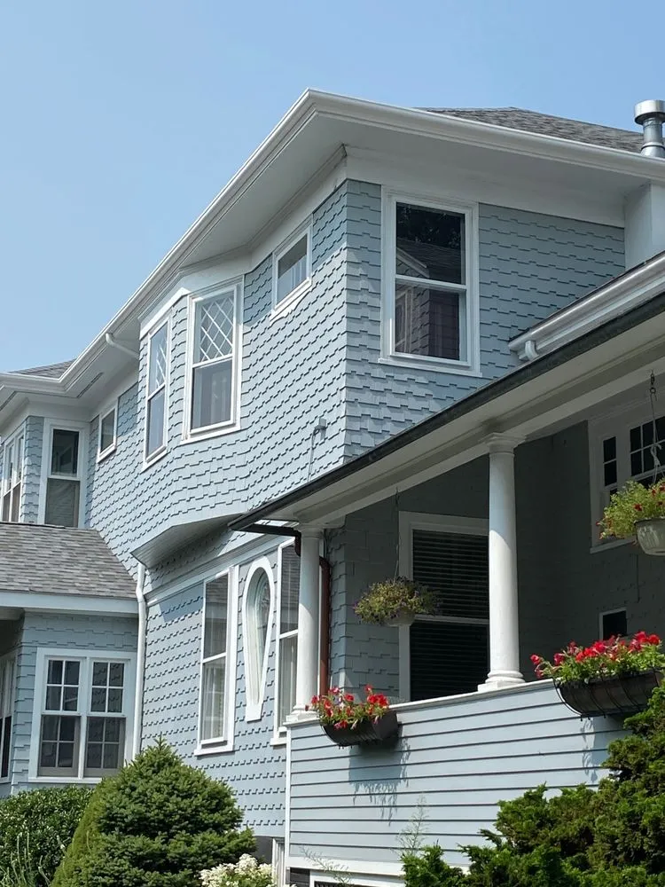 Slide of Gutter Service of New England