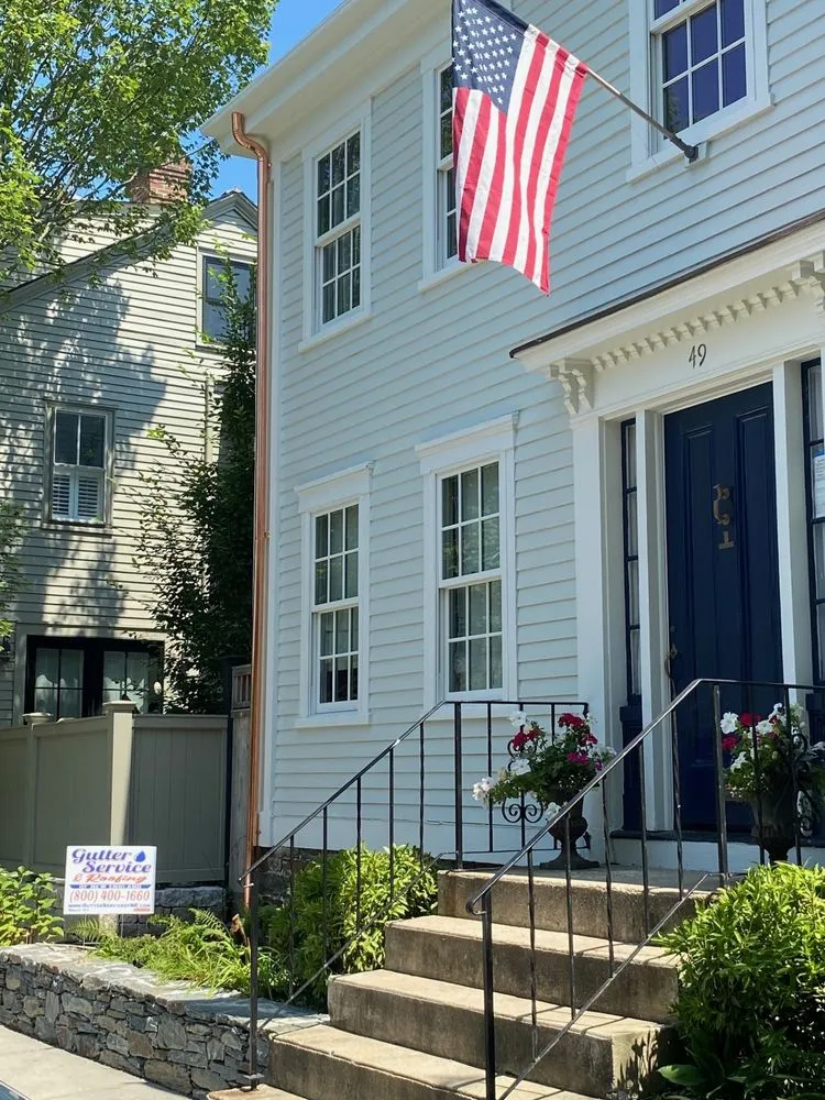 Slide of Gutter Service of New England