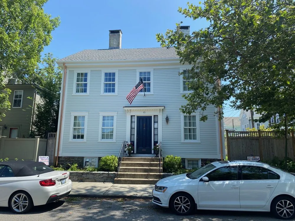 Slide of Gutter Service of New England