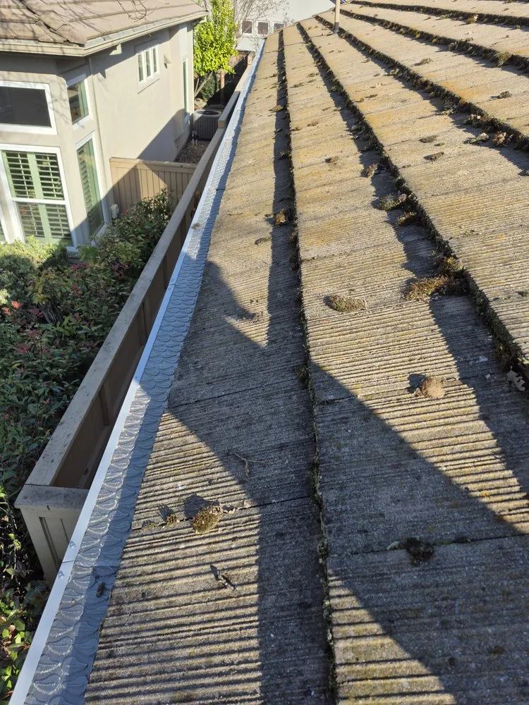 Slide of Gutter Shield Gutter Guards