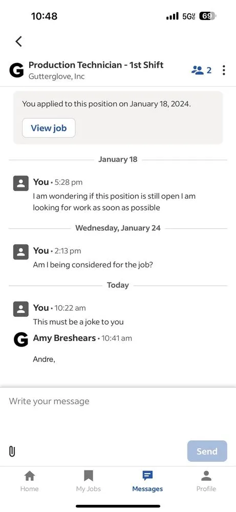 Slide of Gutterglove