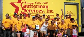Slide of Gutterman Services