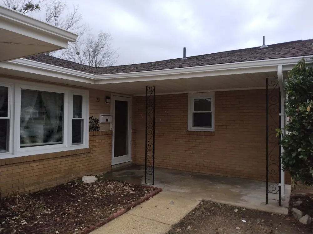 Slide of Gutters & Roof Installation