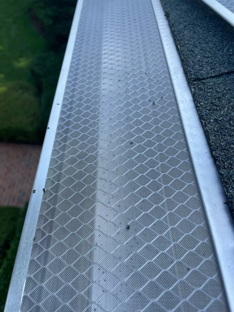 Slide of Gutters Cleaning