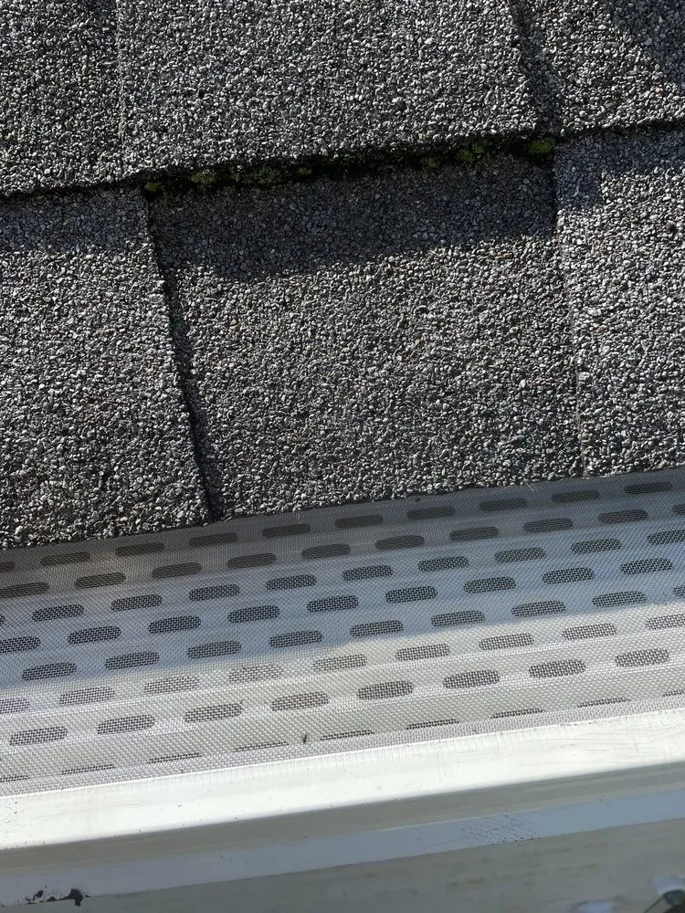 Slide of Gutters Cleaning