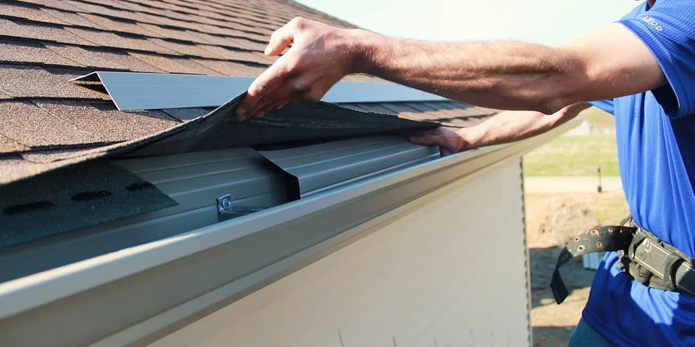 Local storm damage roof repair in Lake Lynn, PA by Gutters Plus
