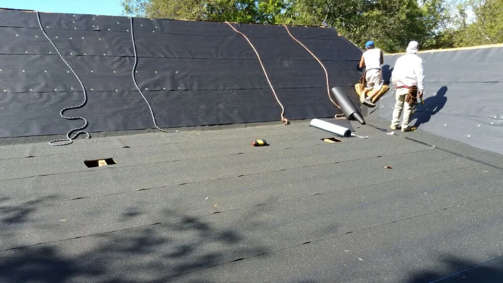 Slide of Guyton Roofing