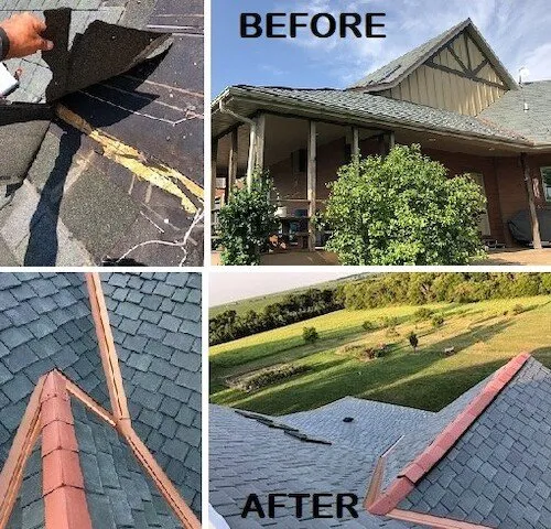 Slide of H & H Roofing