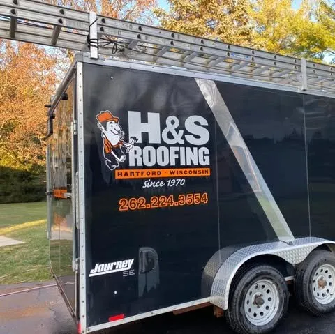 Slide of H & S Roofing