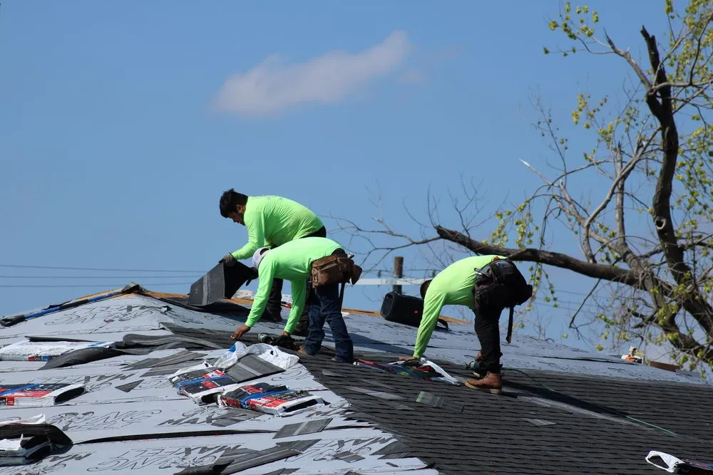 Slide of H & S Roofing