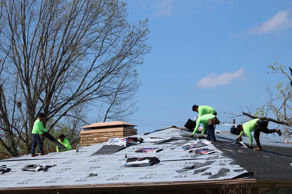 Slide of H & S Roofing