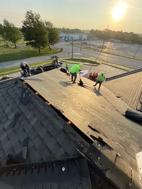 Slide of H & S Roofing