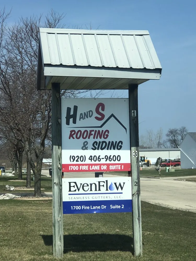 Slide of H and S Roofing