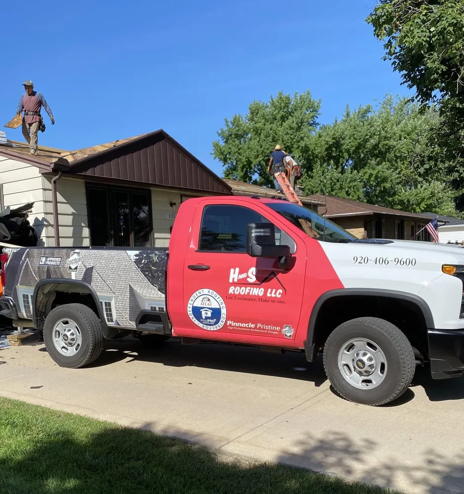 Slide of H and S Roofing