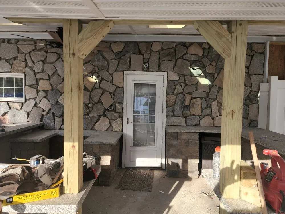 Slide of H B construction