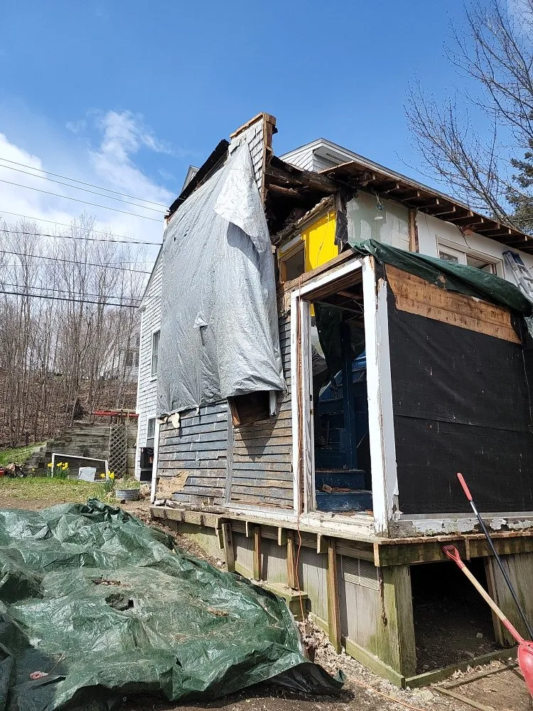 Slide of H B construction