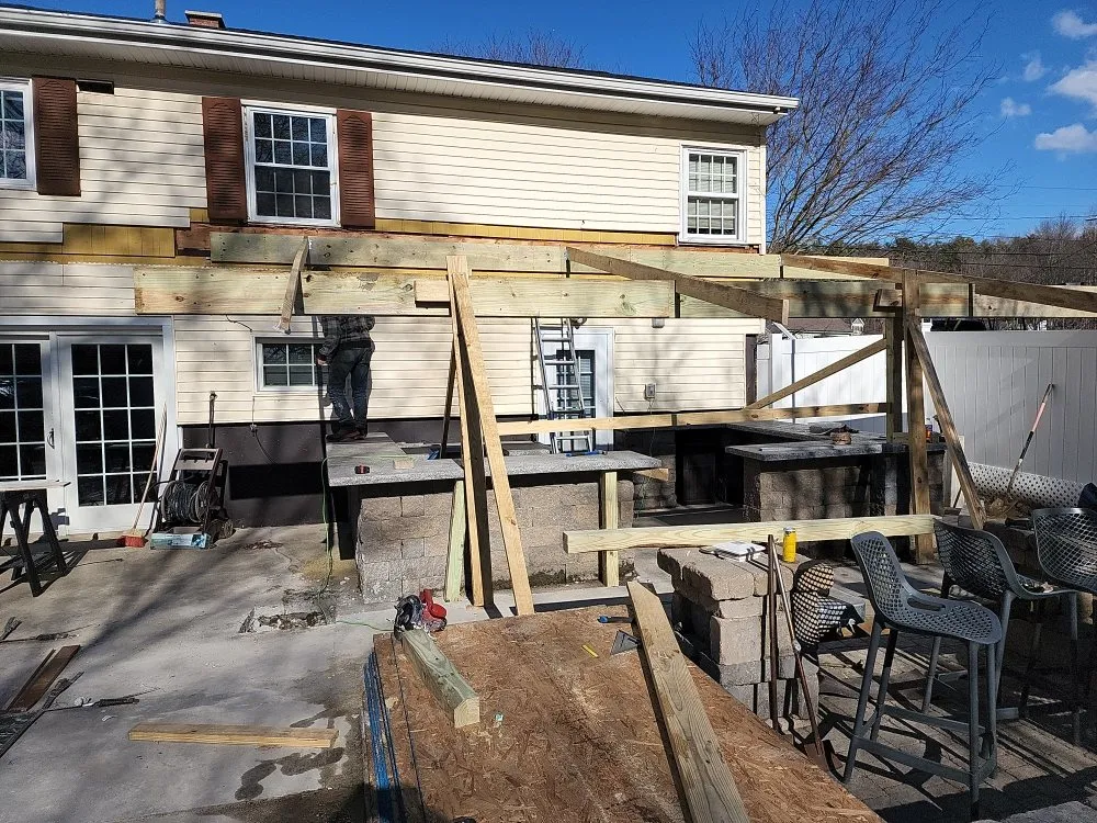 Slide of H B construction