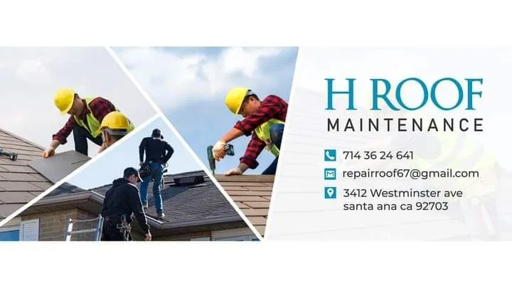 Slide of H Roof Maintenance