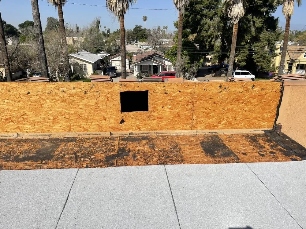 Slide of H Roof Maintenance