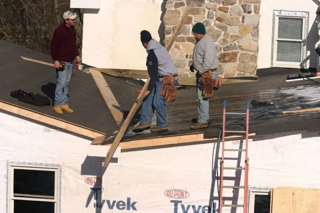 Slide of H W Wilson Roofing Company