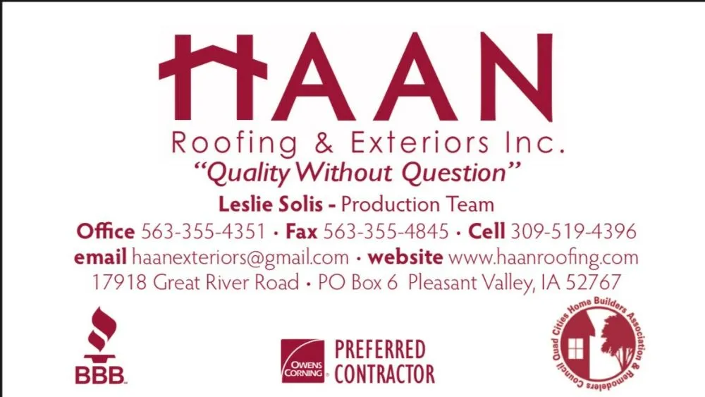 Slide of Haan Roofing And Exteriors