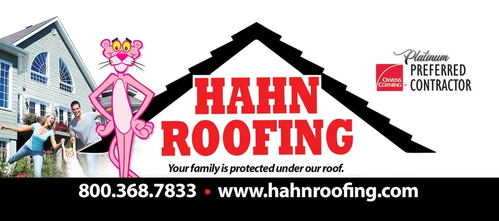 Slide of Hahn Roofing