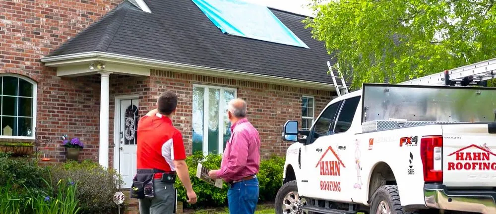 Expert storm damage roof repair experts serving Boyce, LA - Hahn Roofing