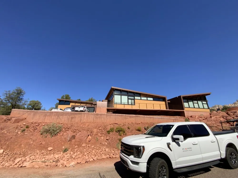 Slide of Hahn Roofing