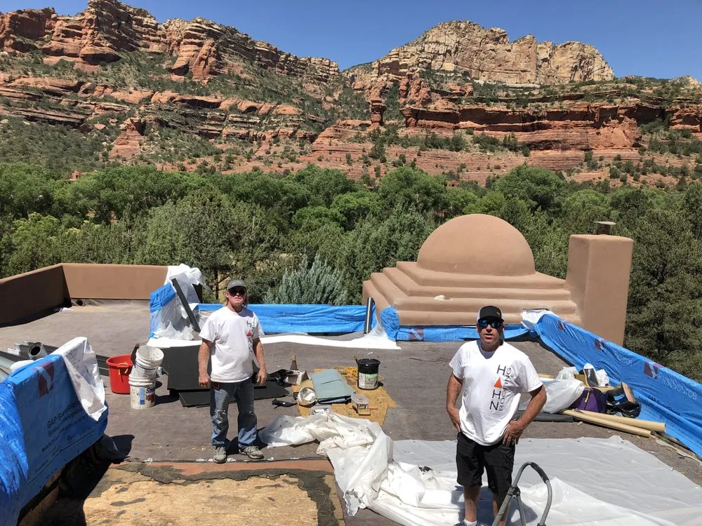 Slide of Hahn Roofing