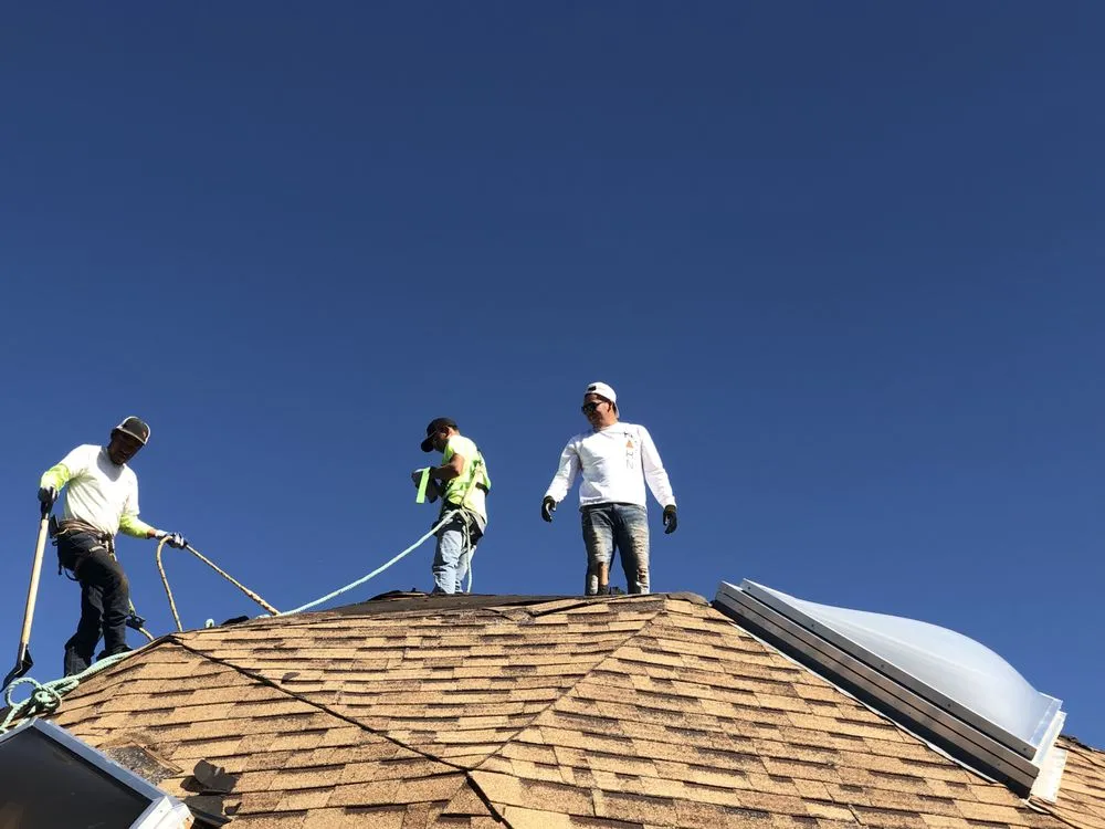 Slide of Hahn Roofing