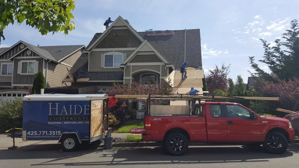 Slide of Haider Construction