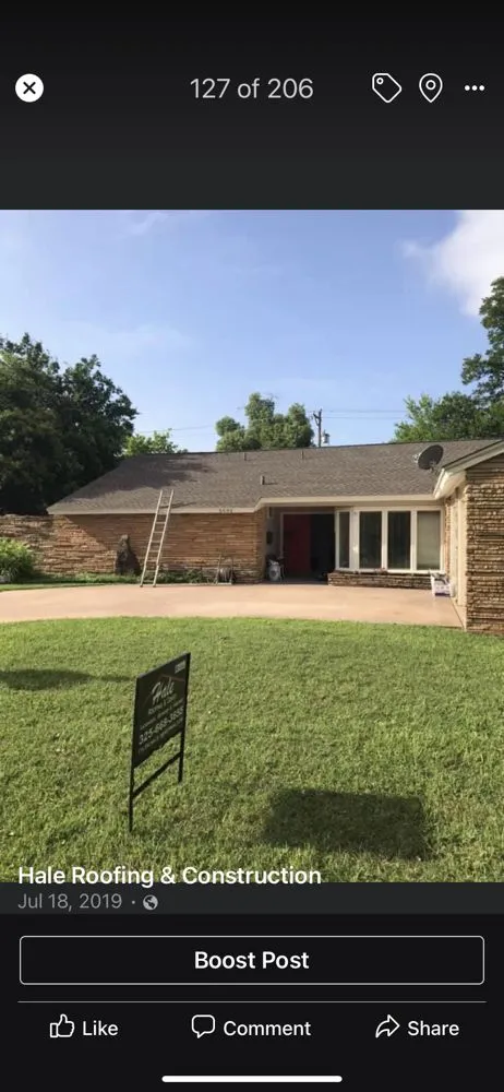 Slide of Hale Roofing & Construction