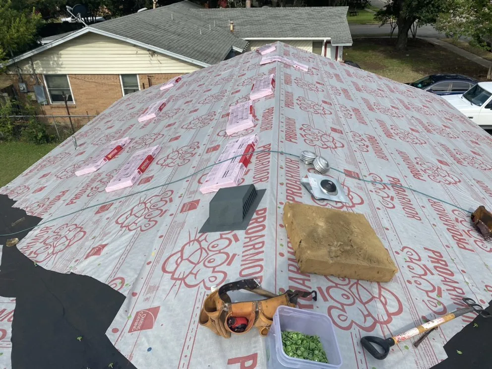 Slide of Hale’s Roofing and Construction