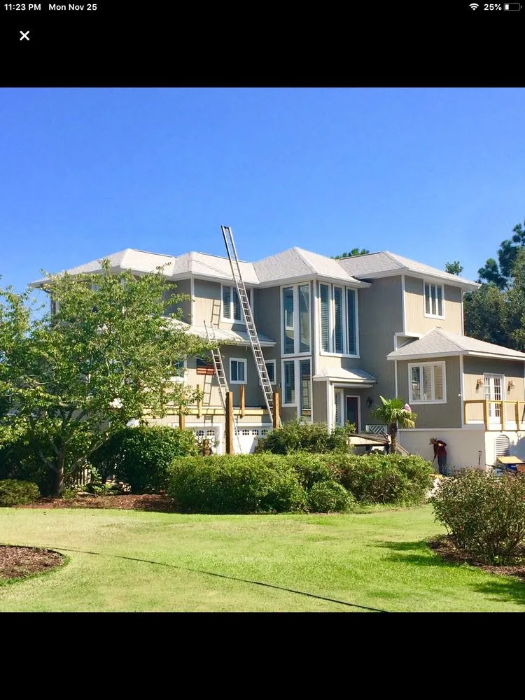 Slide of Hallman Roofing